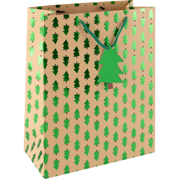 Saco M Christmas Forest Kraft Foil Note!