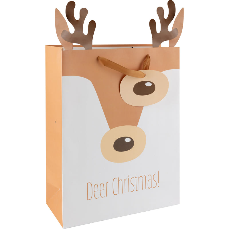 Saco L 3D Deer Christmas Note!