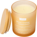 Vela Copo Laranja Tampa Madeira