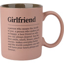 Caneca Rosa Girlfriend