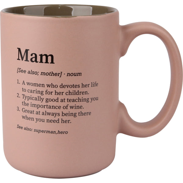 Caneca Rosa Mum