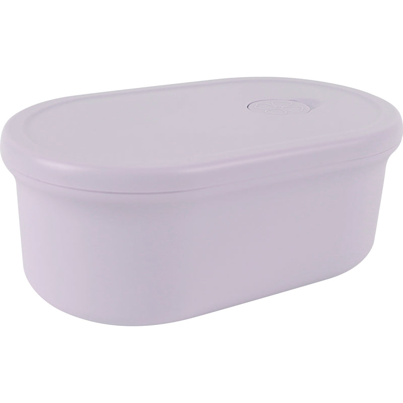 Caixa Lanche Silicone Lilás