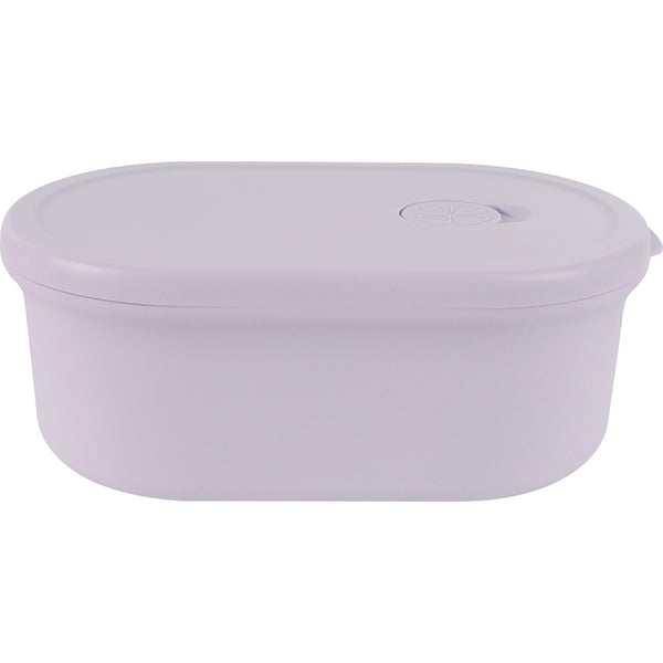 Caixa Lanche Silicone Lilás