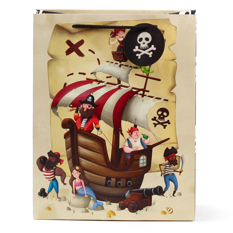 Saco Presente Gd - Pirata Jolly Rogers