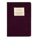 Caderno A5 - Aubergine In The Middle