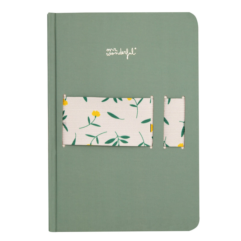 Caderno A5 - Green Ringtones & Notes