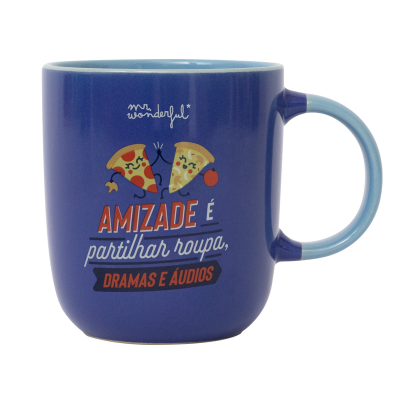 Caneca - Amizade É Partilhar Roupa,