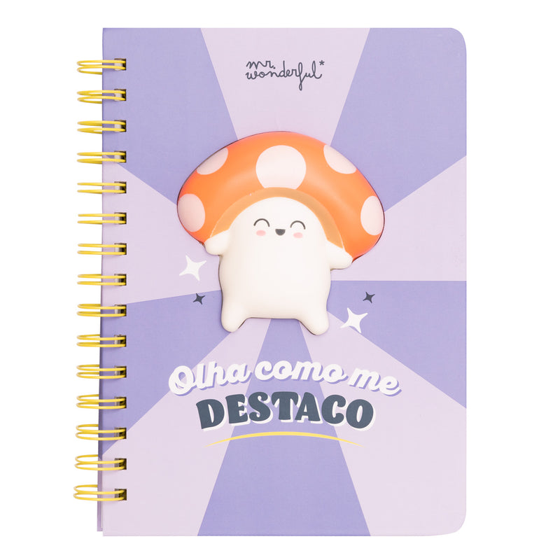 Caderno A5 3D - Olha Como Me Destaco