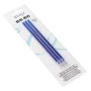 Conjunto 3 Recargas Canetas de Apagar - Blue