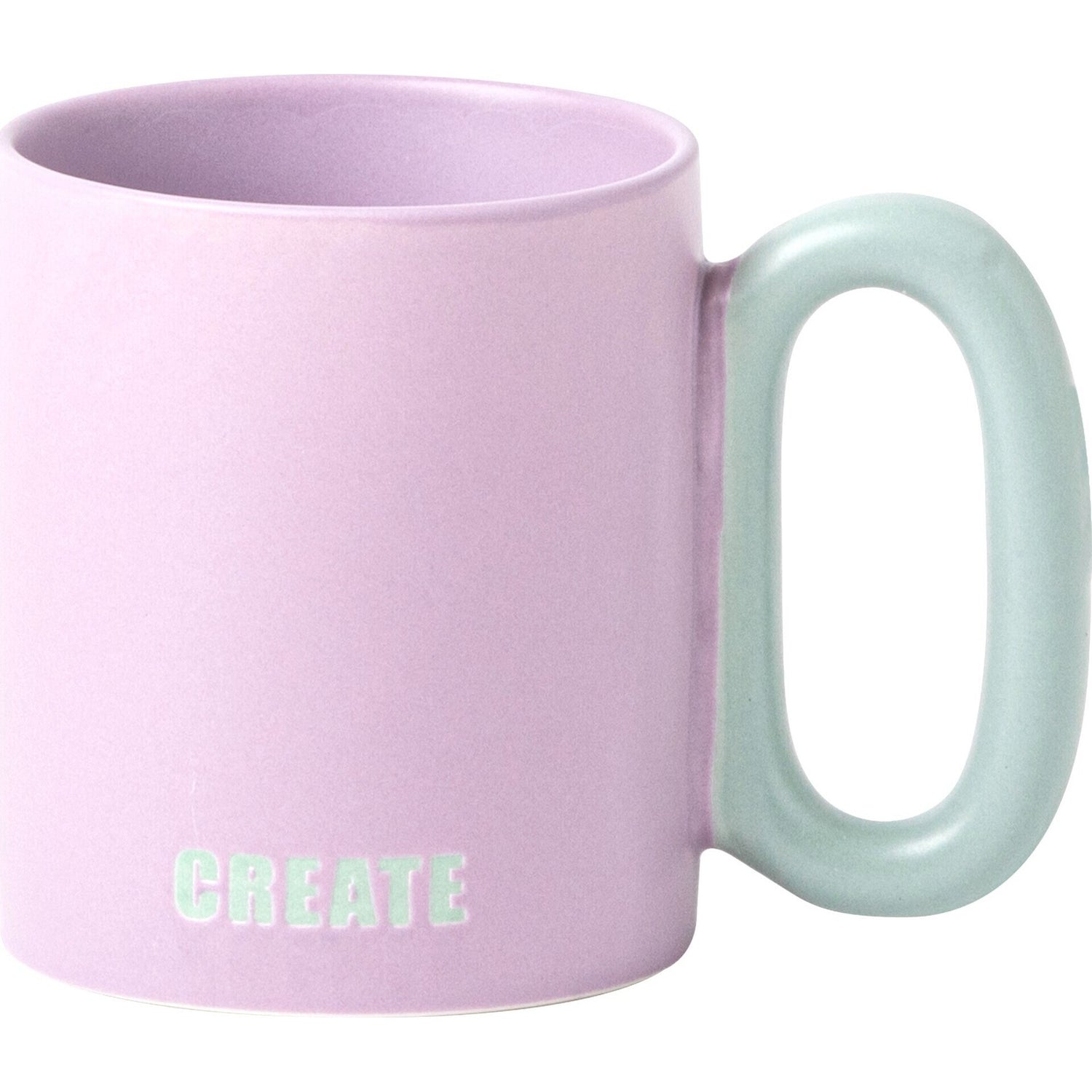 Caneca Lilás com Asa Verde Create