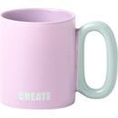 Caneca Lilás com Asa Verde Create