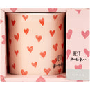 Caneca Corações Best Mum