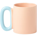 Caneca Laranja com Asa Azul Think