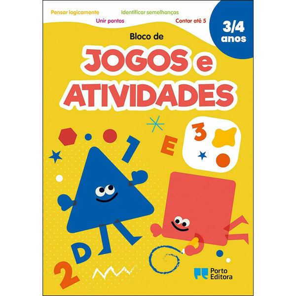 Bloco de Jogos e Atividades - 3/4 Anos