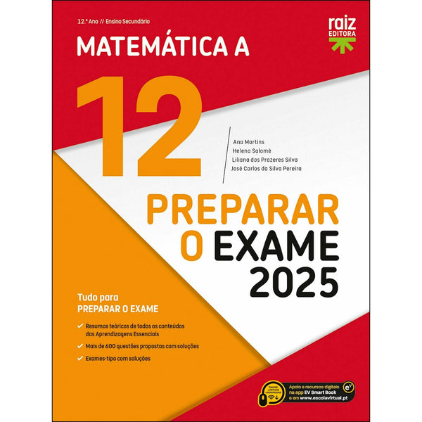 Preparar o Exame 2025 - Matemática A - 12.º Ano