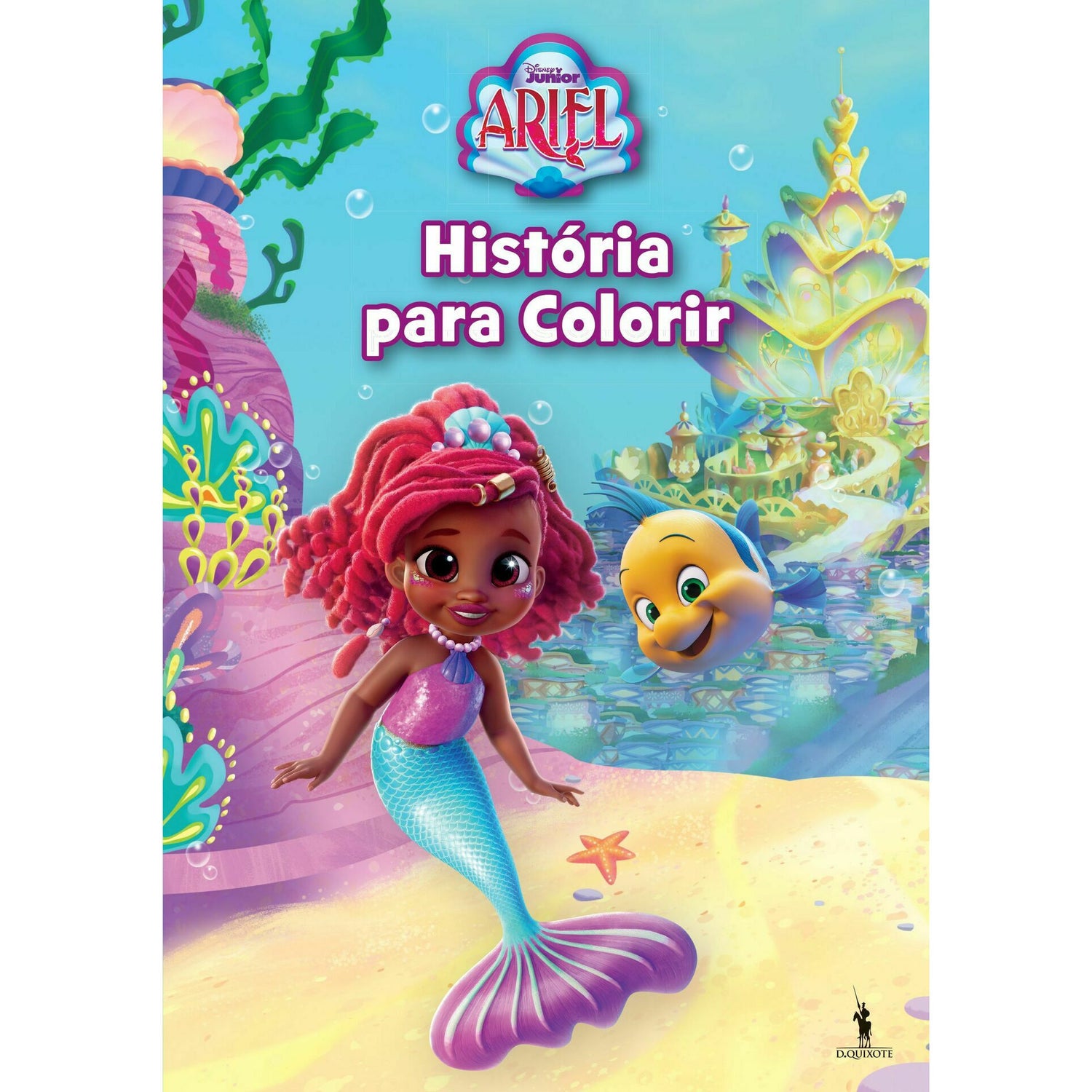 Ariel - História para Colorir de Disney