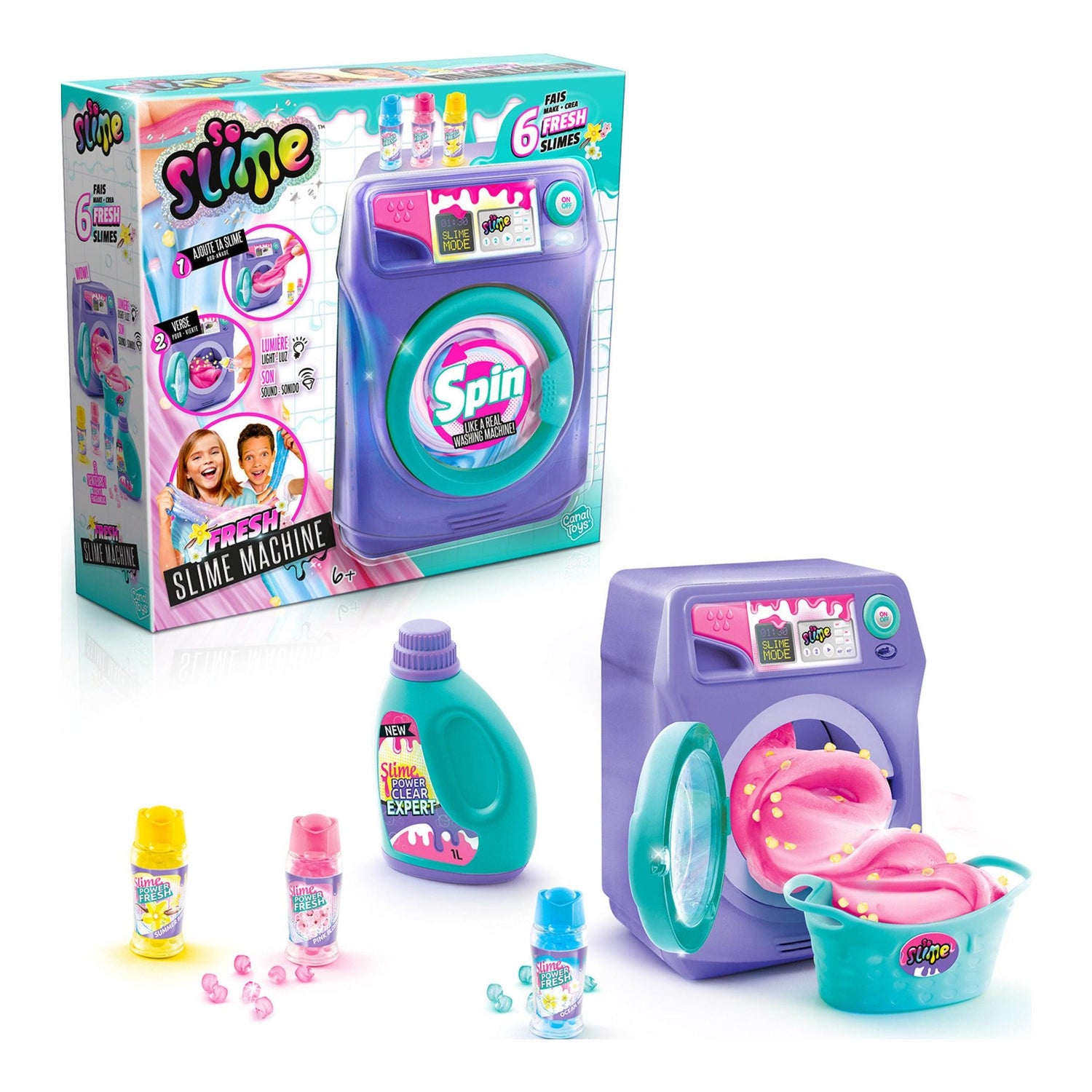 Canal Toys - Máquina de Lavar de Slime