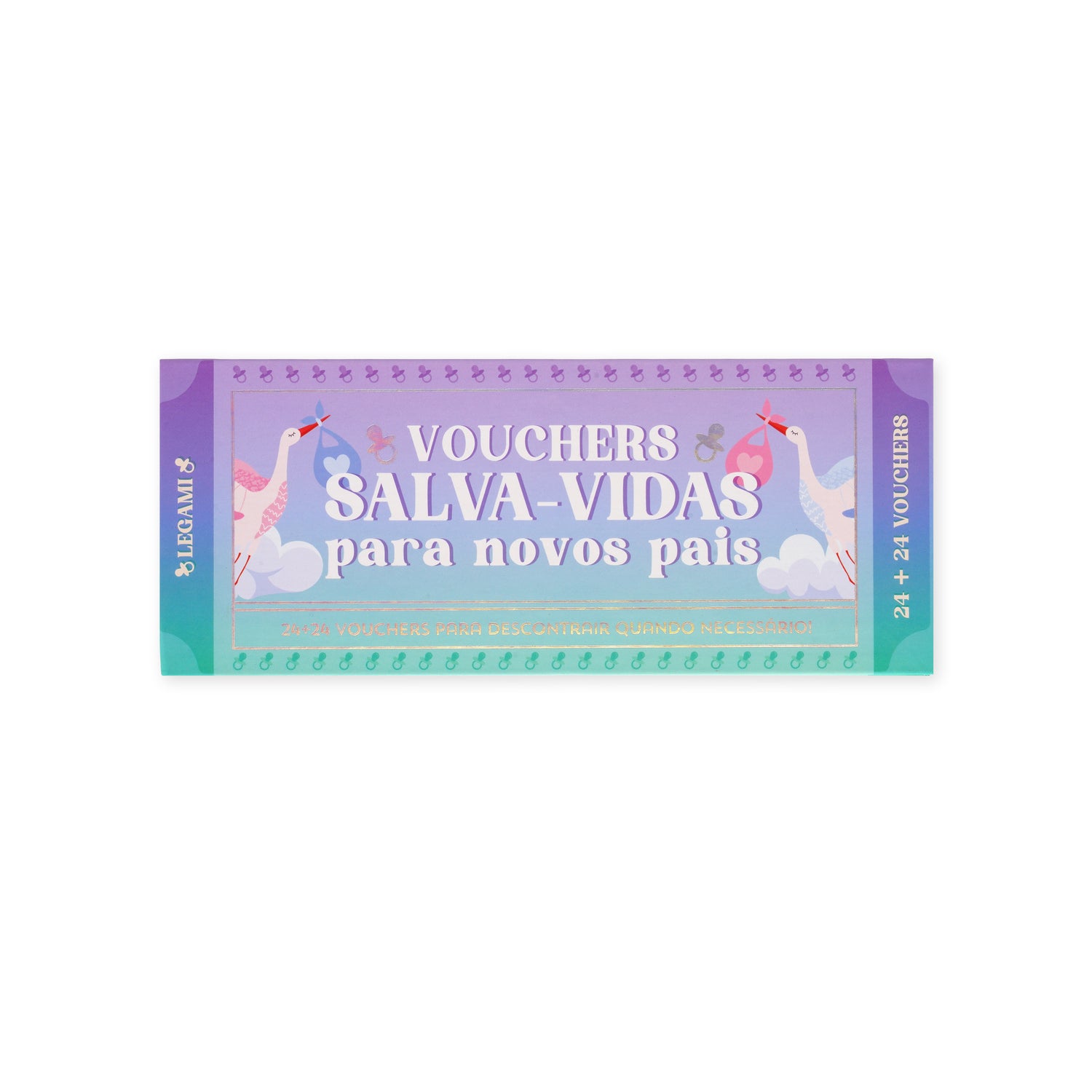 Livro com 24 Vouchers - New Parents