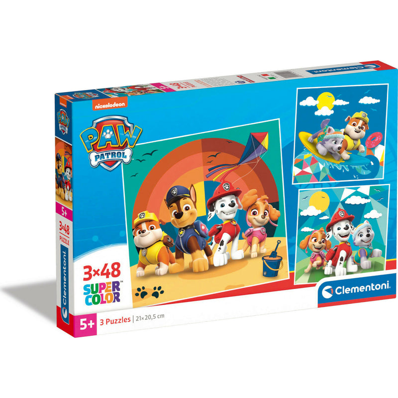 Puzzle 3X48 Pçs Paw Patrol