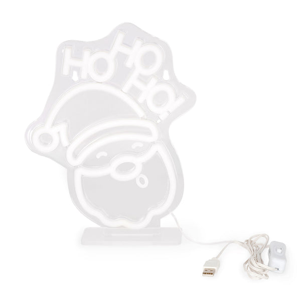 Placa Neon Led - Santa Claus