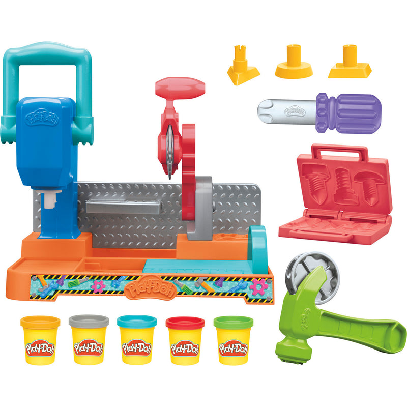 Play-Doh Mesa De Ferramentas Coloridas