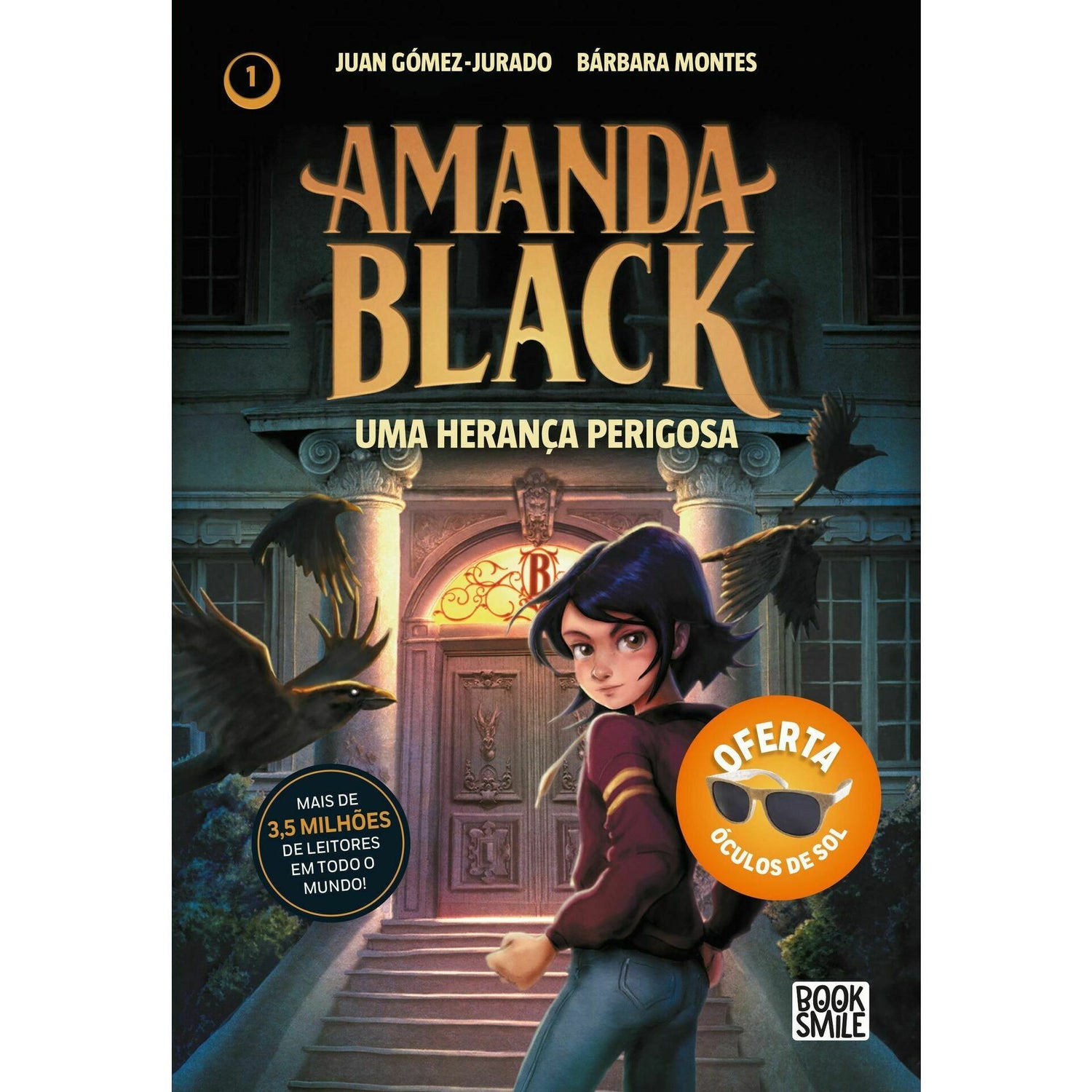 Amanda Black Nº 1 - uma Herança Perigosa de Juan Gómez-Jurado e Bárbara Montes