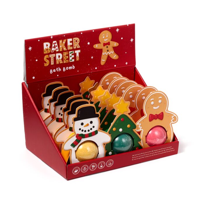 Bomba Banho - Baker Street Natal Sortido