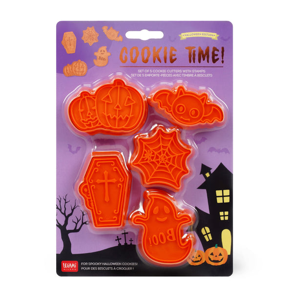 Conjunto 5 Formas de Bolachas - Cookie Time