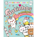 Gatinhos e Amigos - Atividades Kawaii com Autocolantes