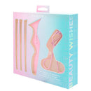 Bloom Set Pinceis + Molde + Revirador de Pestanas