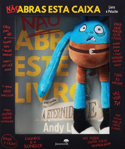 Não Abras Esta Caixa - Não Abras Este Livro por Toda a Eternidade de Andy Lee