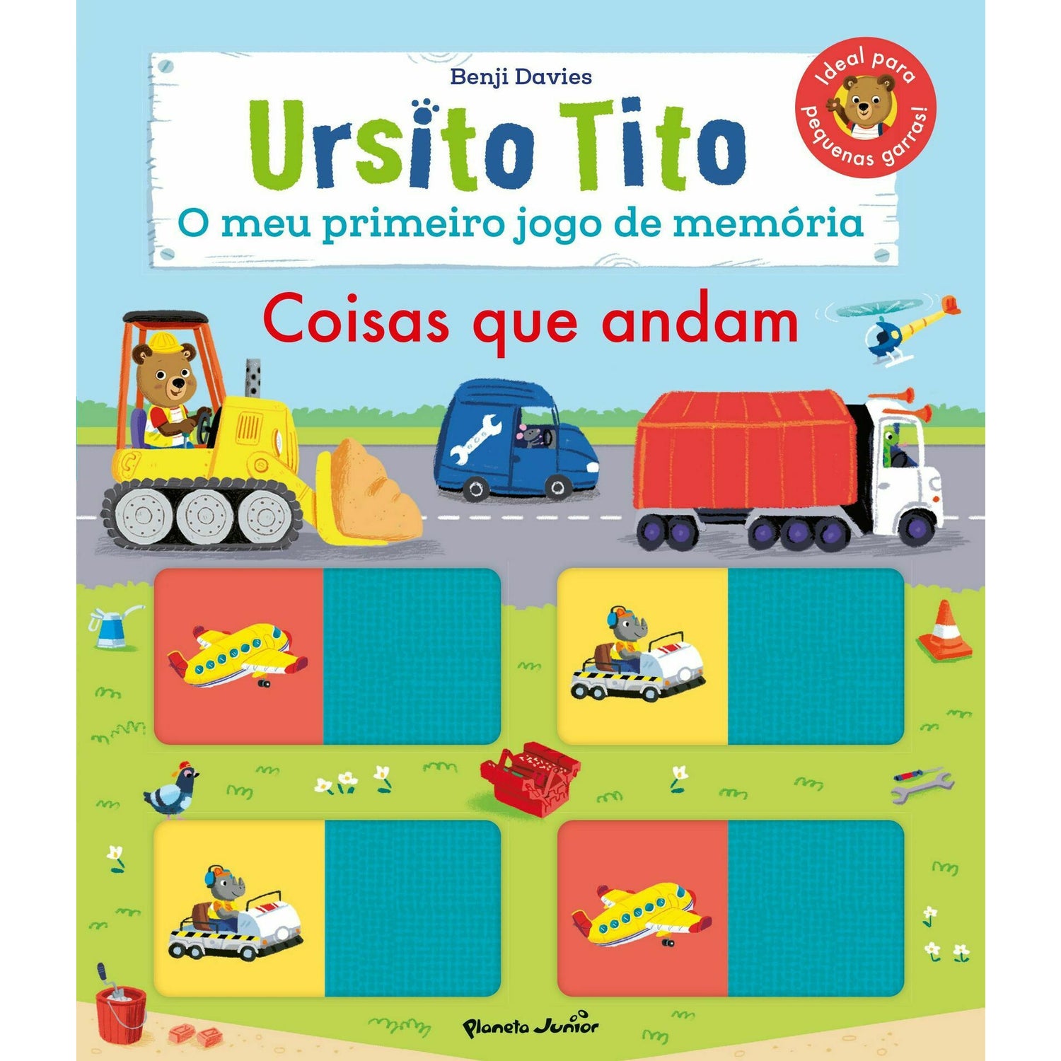 Ursito Tito - o Meu Primeiro Jogo da Memória: Coisas que Andam de Benji Davies