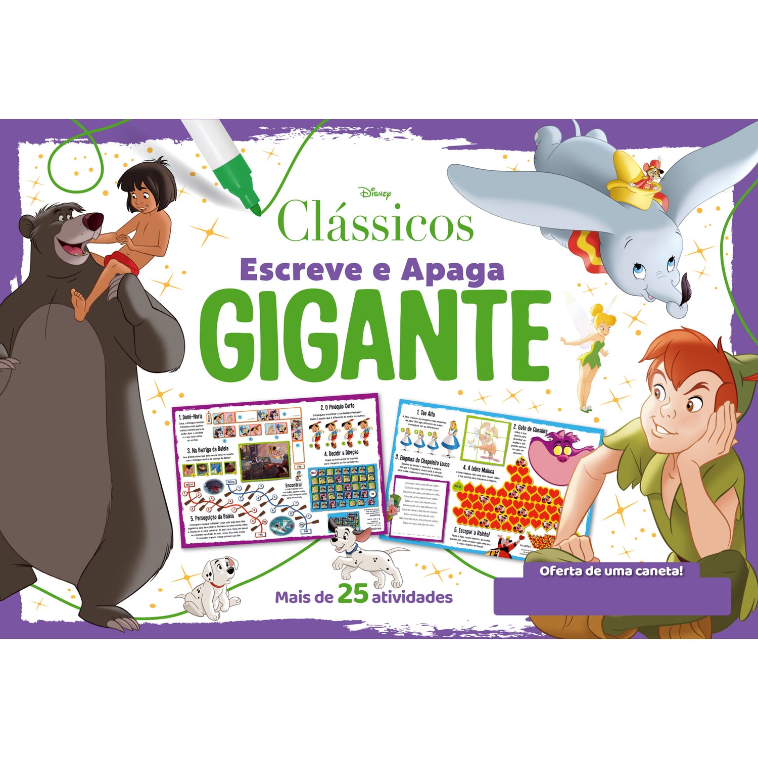 Escreve e Apaga Gigante - Clássicos de Disney