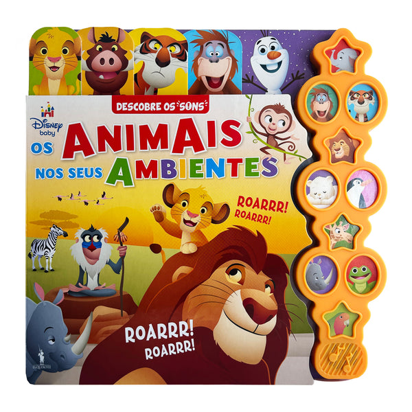 Descobre os Sons - Animais nos seus Ambientes de Disney