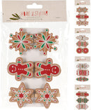 Molas Madeira Natal Sortido