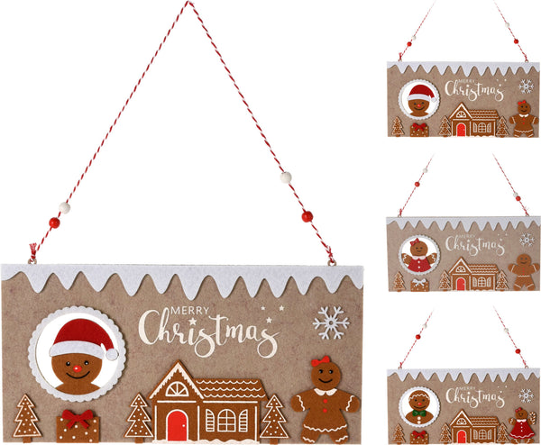 Door Hanger 30Cm Xmas Sortido