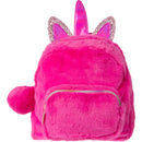Mini Mochila Peluche Rosa