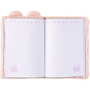 Caderno Gift A5 80 Folhas Peluche Gata Amarela
