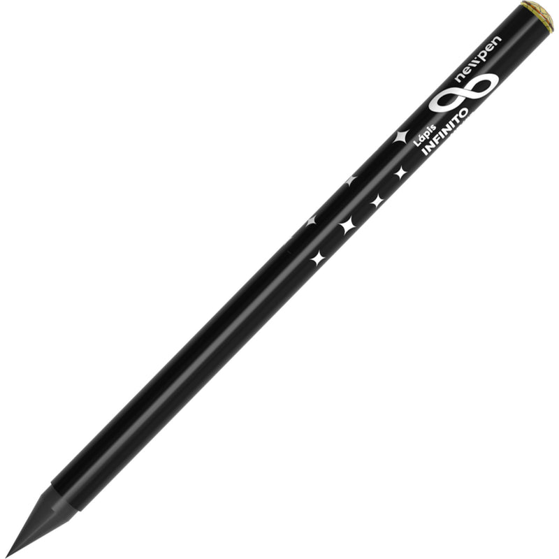 Lápis Infinito Diamante Preto/Amarelo Newpen