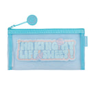 Estojo com Esferográfica + 2 Borrachas + 3 Marcadores Fluorescentes Big Mesh Marshmallow