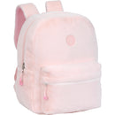 Mochila Pequena Rosa Furry Marshmallow