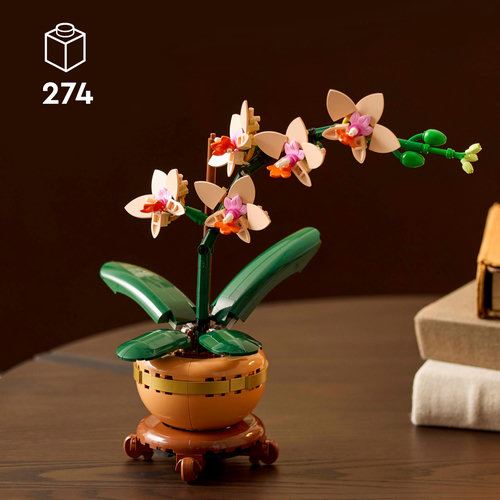 Orquídea Em Miniatura Lego