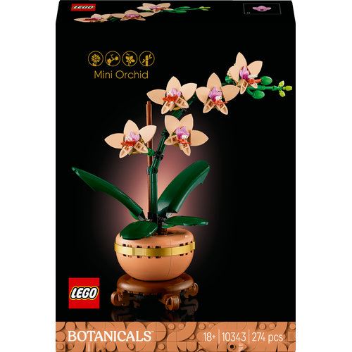 Orquídea Em Miniatura Lego