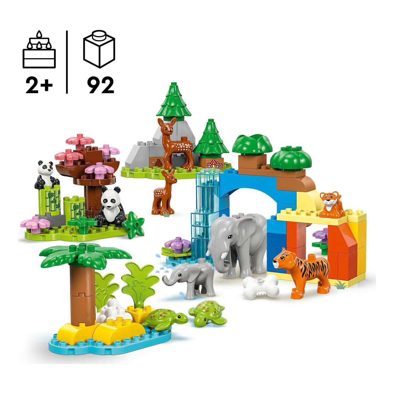 LEGO Duplo - Famílias de Animais Selvagens 3-em-1 - 10446