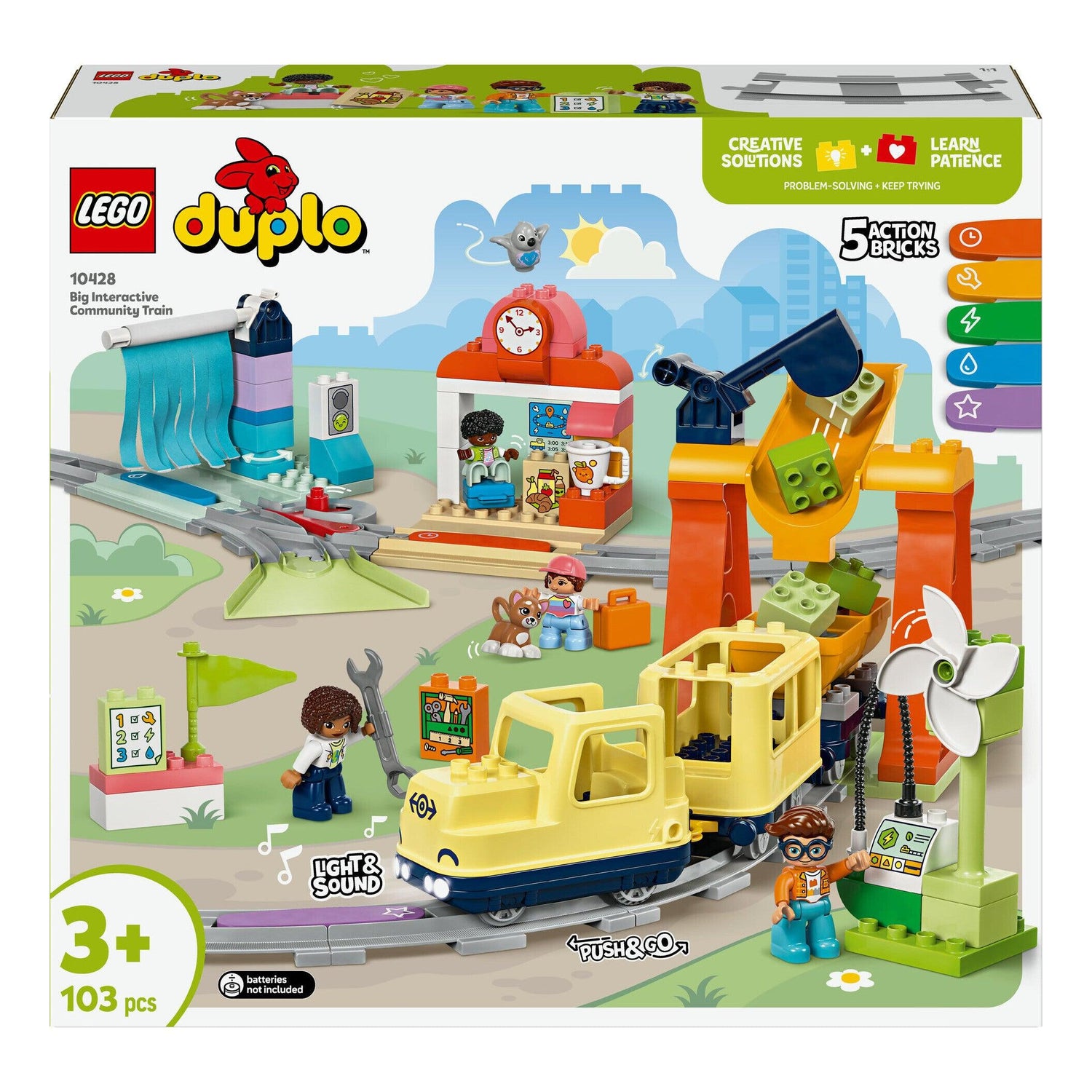 LEGO Duplo - Grande Comboio Comunitário Interativo - 10428