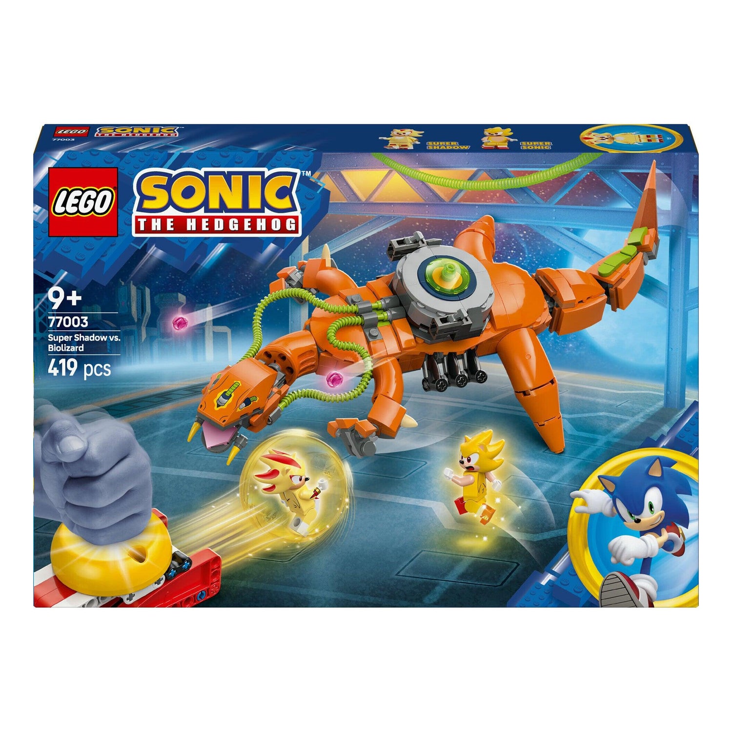 LEGO Sonic The Hedgehog - Super Shadow contra Biolizard - 77003