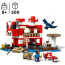 A Casa Mooshroom Lego-Minecraft