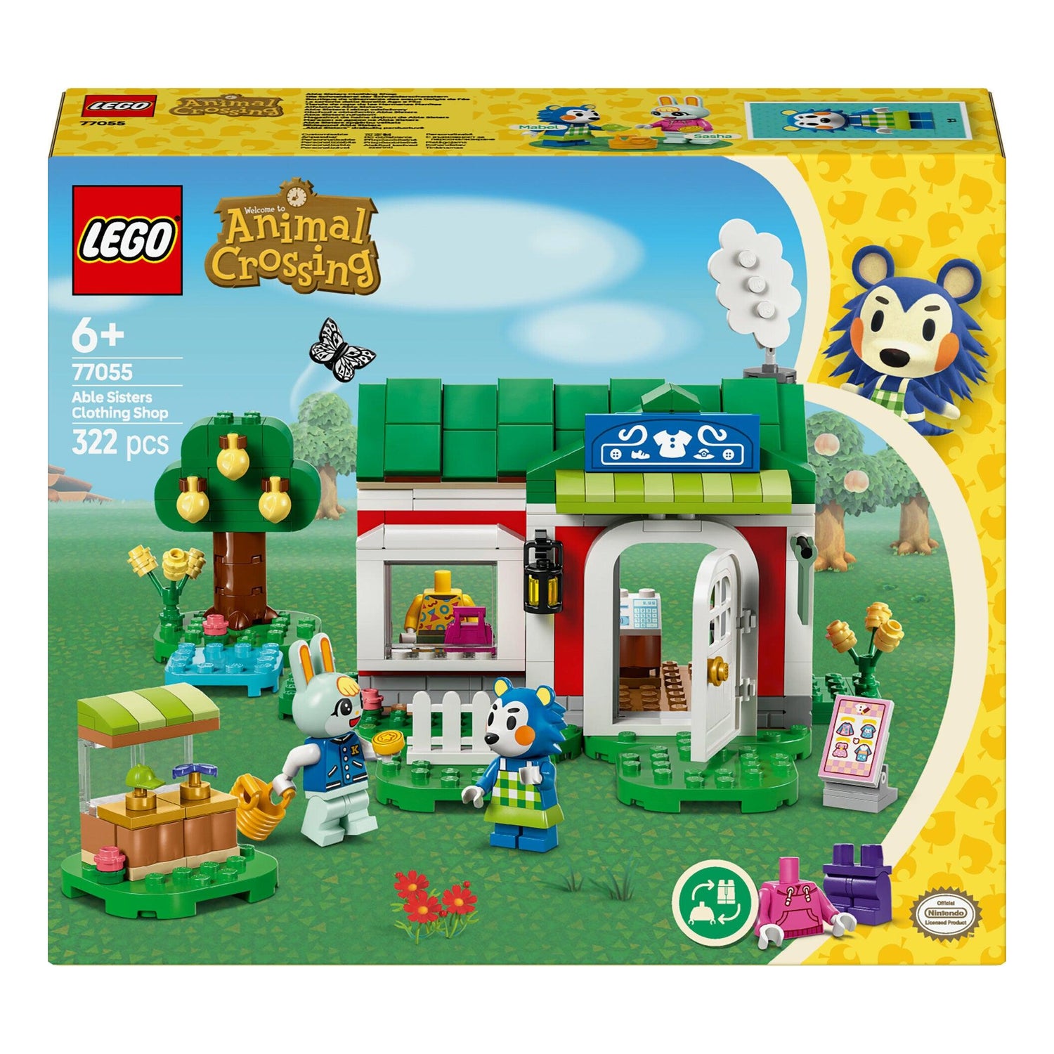 LEGO Animal Crossing - Alfaiataria Able Sisters - 77055