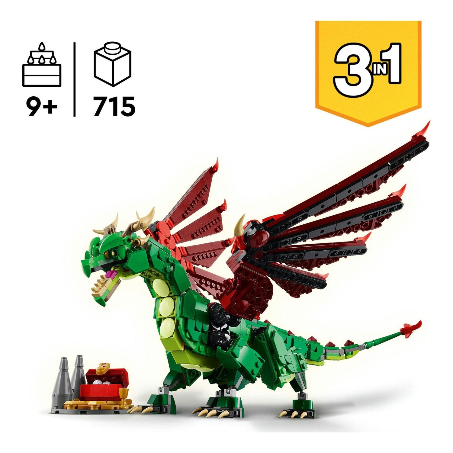 LEGO Creator - Dragão Medieval - 31161
