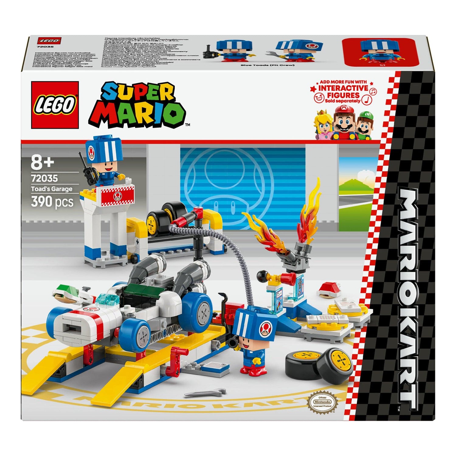 LEGO Super Mario - Mario Kart – Garagem do Toad - 72035